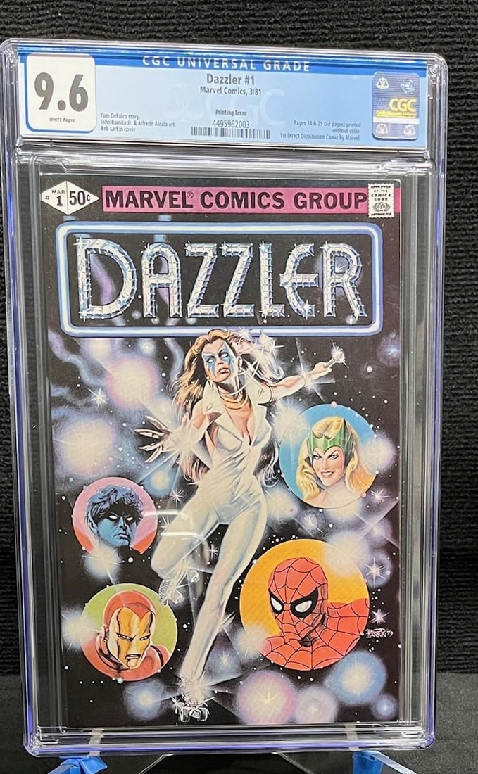 Dazzler 1 Printing Error Ed. CGC 9.6 (1 of 1)