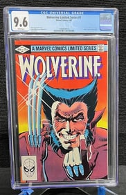 Wolverine Limited Series 1 CGC 9.6