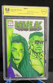 Will Torres Full Color Original Art on Hulk 1