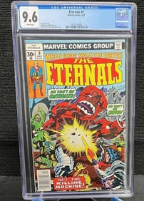 Eternals 9 CGC 9.6 Jack Kirby Marvel Bronze Age