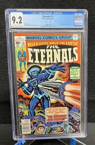 Eternals 11 CGC 9.2 Jack Kirby Bronze Age Comic
