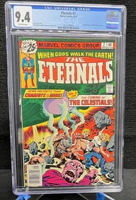 Eternals 2 CGC 9.4 Bronze Age Key Comic