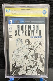 Jose Fernandez Original Art Batman/Superman 1