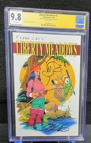 Liberty Meadows 2 Frank Cho Sign & Sketch CGC 9.8