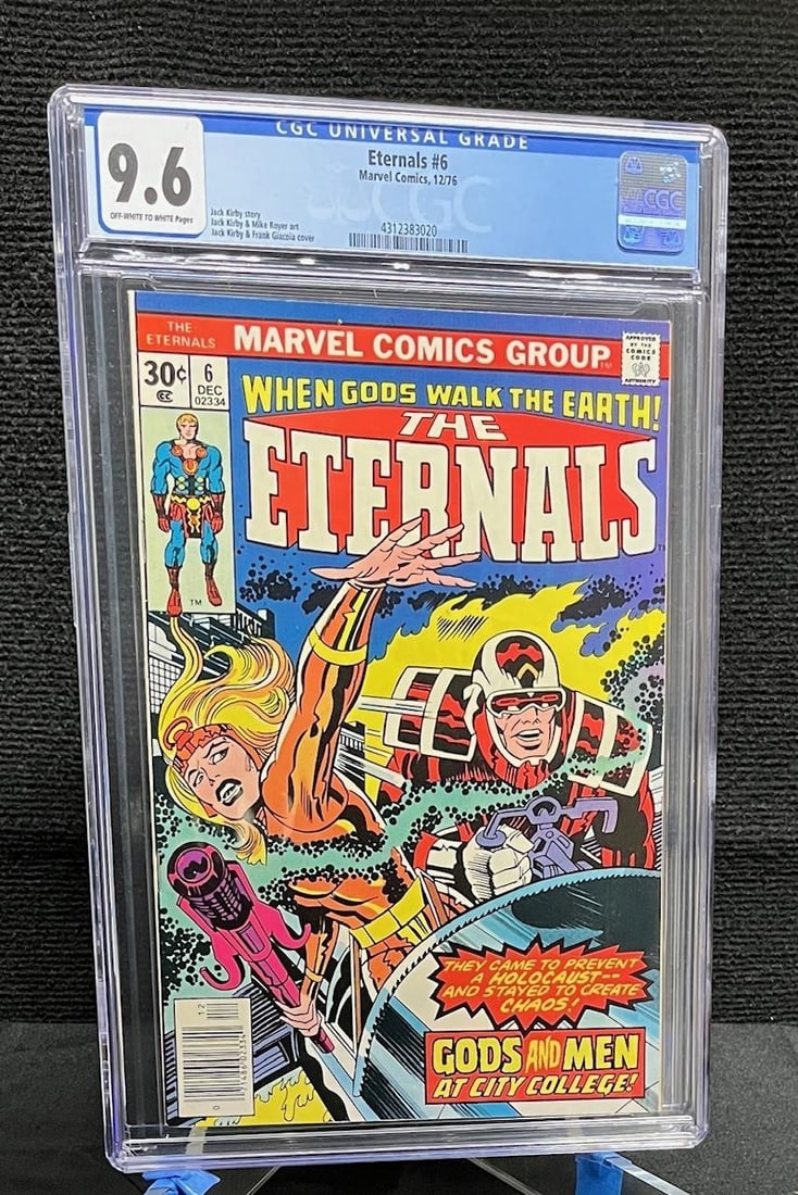 Eternals 6 CGC 9.6 Bronze Age Jack Kirby Comic (1 of 1)