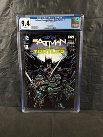 Batman/TMNT 4 Tate's Comics LE Variant CGC 9.4