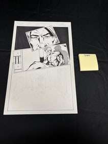 Original Comic Art Page Unknown Artist