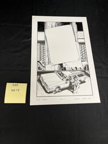 Original Comic Art Page, McDonald Fallen Guardian