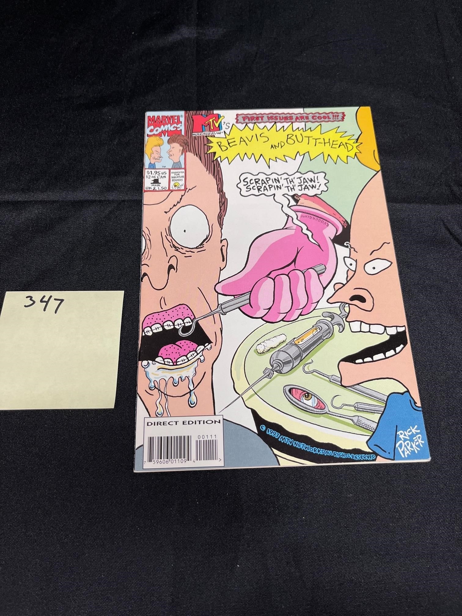 Beavis & Butthead 1 Marvel Comic (1 of 2)