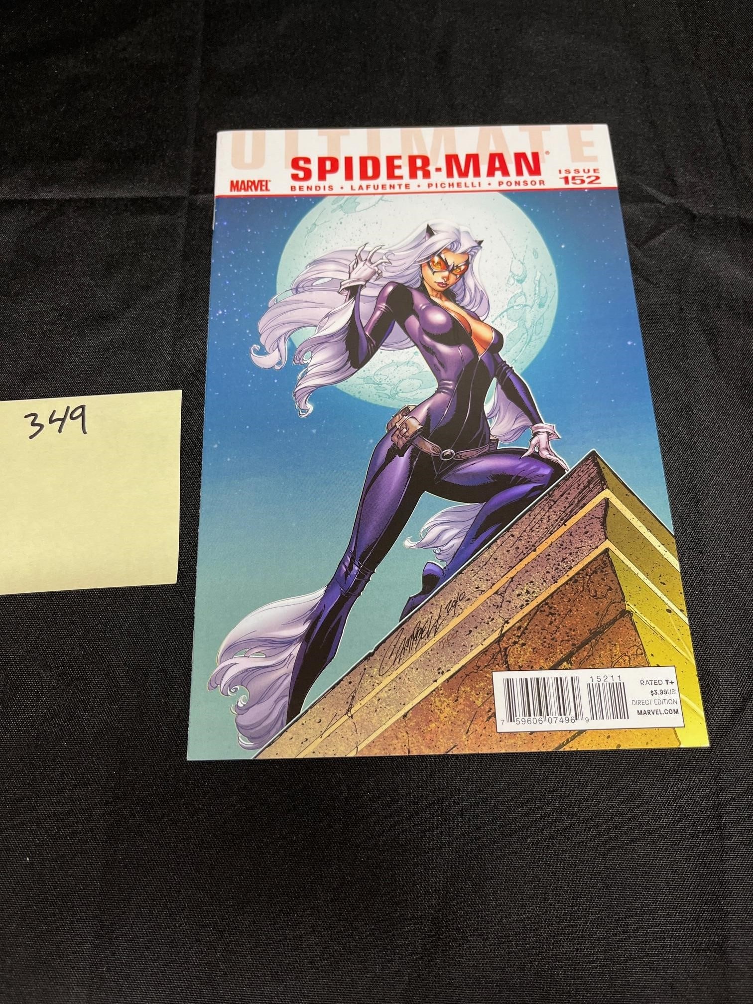 Ultimate Spider-man 152 J. Scott Campbell Art: We offer in person or virtual previews of auction lots up until the day before the auction. All items are sold as is. Please look at pictures carefully to determine what you believe are the condition