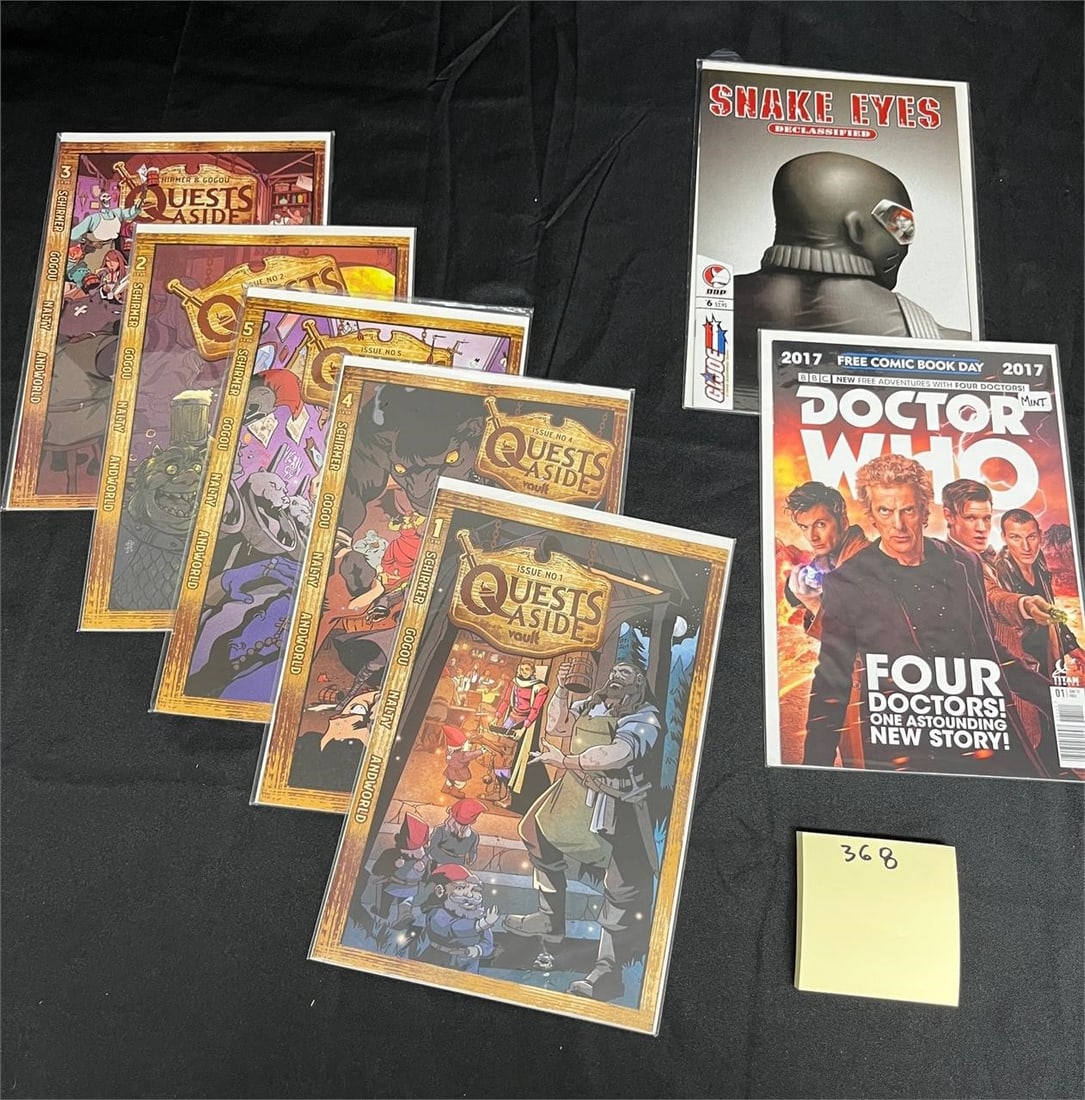 Modern Age Comics w/ Snake Eyes (1 of 1)