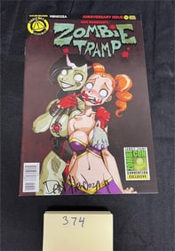 Dan Mendoza Signed Zombie Tramp Zombie Con Exl.