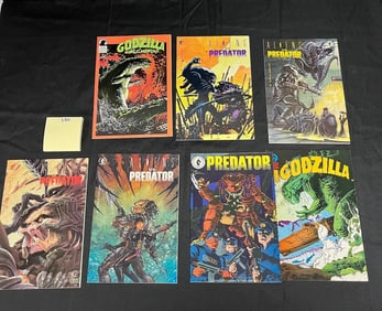 Dark Horse Horror Comics w/ Predator, Godzilla