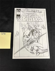 Top Cow Classics Black & White Battle of Planets