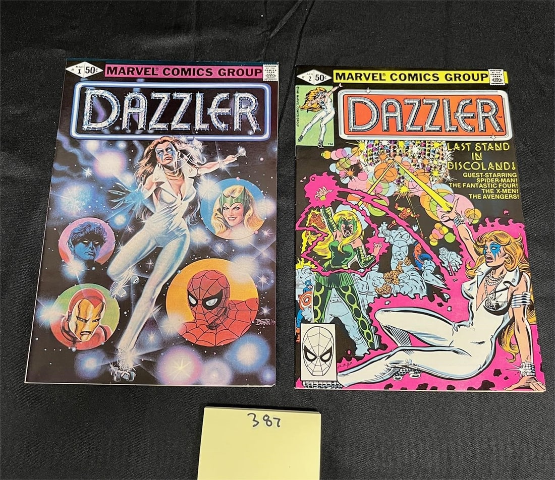 Dazzler 1 Printing Error Variant & #2 (1 of 3)