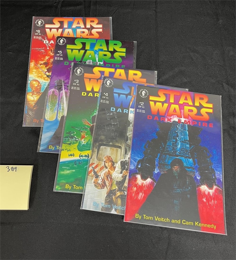 Star Wars Dark Empire Comic Books (1 of 1)