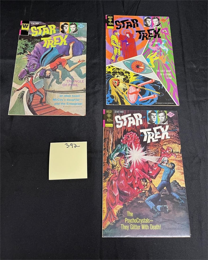 Star Trek Gold Key & Whitman Comic Books (1 of 2)