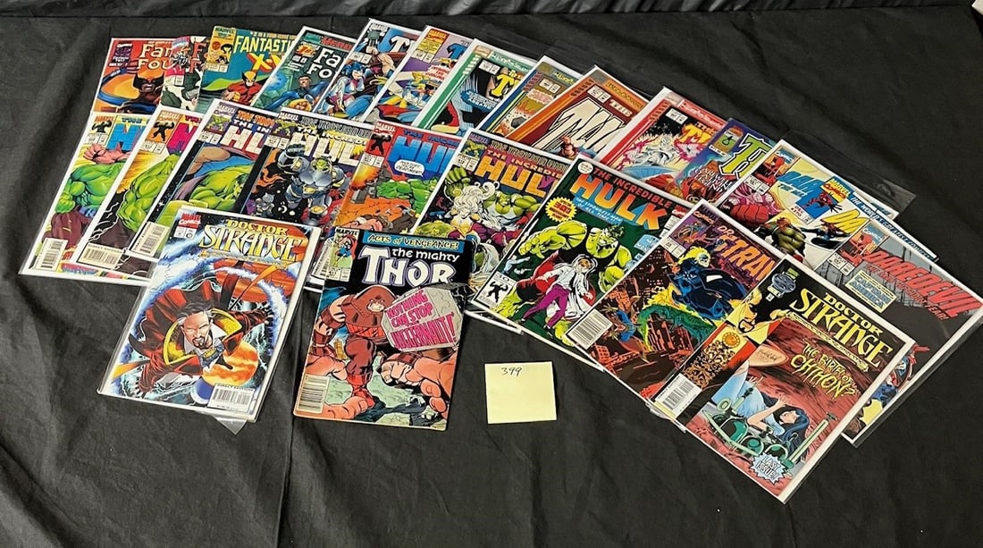 Large Marvel Comic Lot w/ Keys 1st New Warriors (1 of 1)