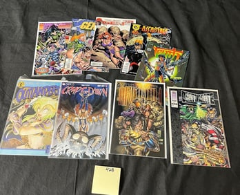 Bad Girl Comic Lot w/ Crypt of Dawn & 1st Gen 13