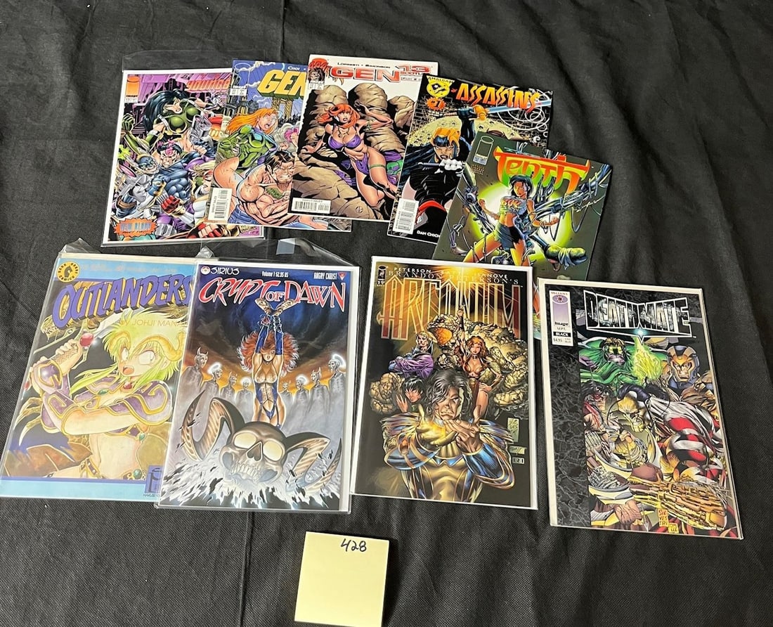 Bad Girl Comic Lot w/ Crypt of Dawn & 1st Gen 13 (1 of 1)