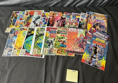 Mix of Comic Books w/ Weapon X Key Comic
