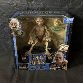 LOTR Talking Gollum Toy Return of the King NIB