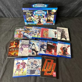 Video Games, DVDs lot Skylanders NIB