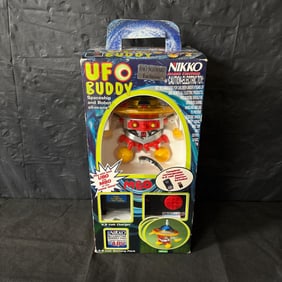 Nikko UFO Space Ship Buddy NIB FAO Schwarz