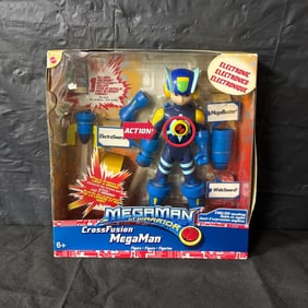 Vintage CrossFusion Megaman Action Fig NIB