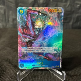 Sanji Alternate Art One Piece Card