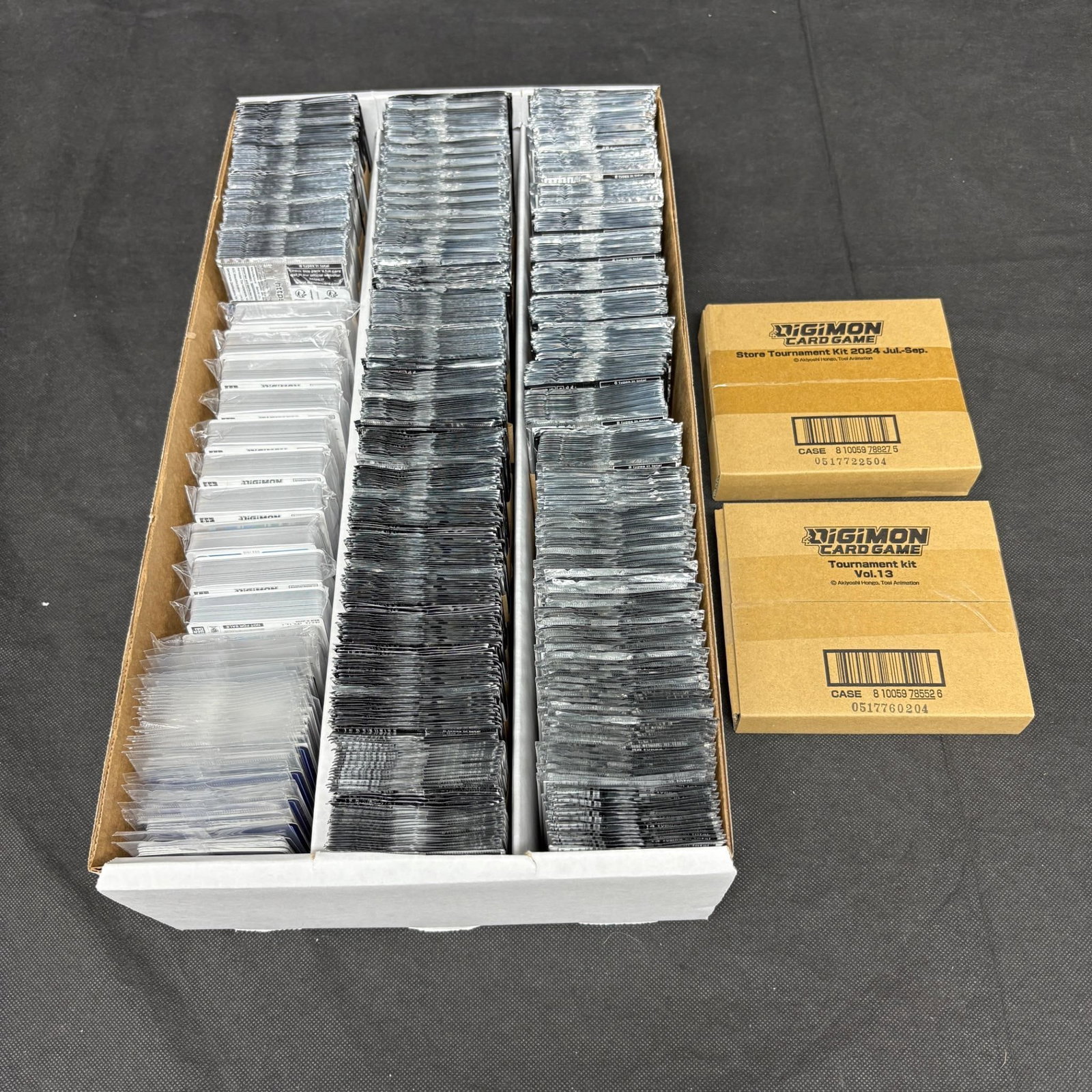 1000+ Digimon Winner/ Judge/ Tournament Packs: Huge lot of approximately 1000+ Digimon Trading Card. Includes Winner and Judge Packs. Additionally includes two sealed Tournament Kits. (2024 Jul-Sep, Vol. 13). inWe offer in person or virtual previe