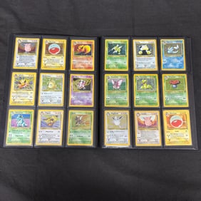 Complete Unlimited Jungle Set Pokemon Binder