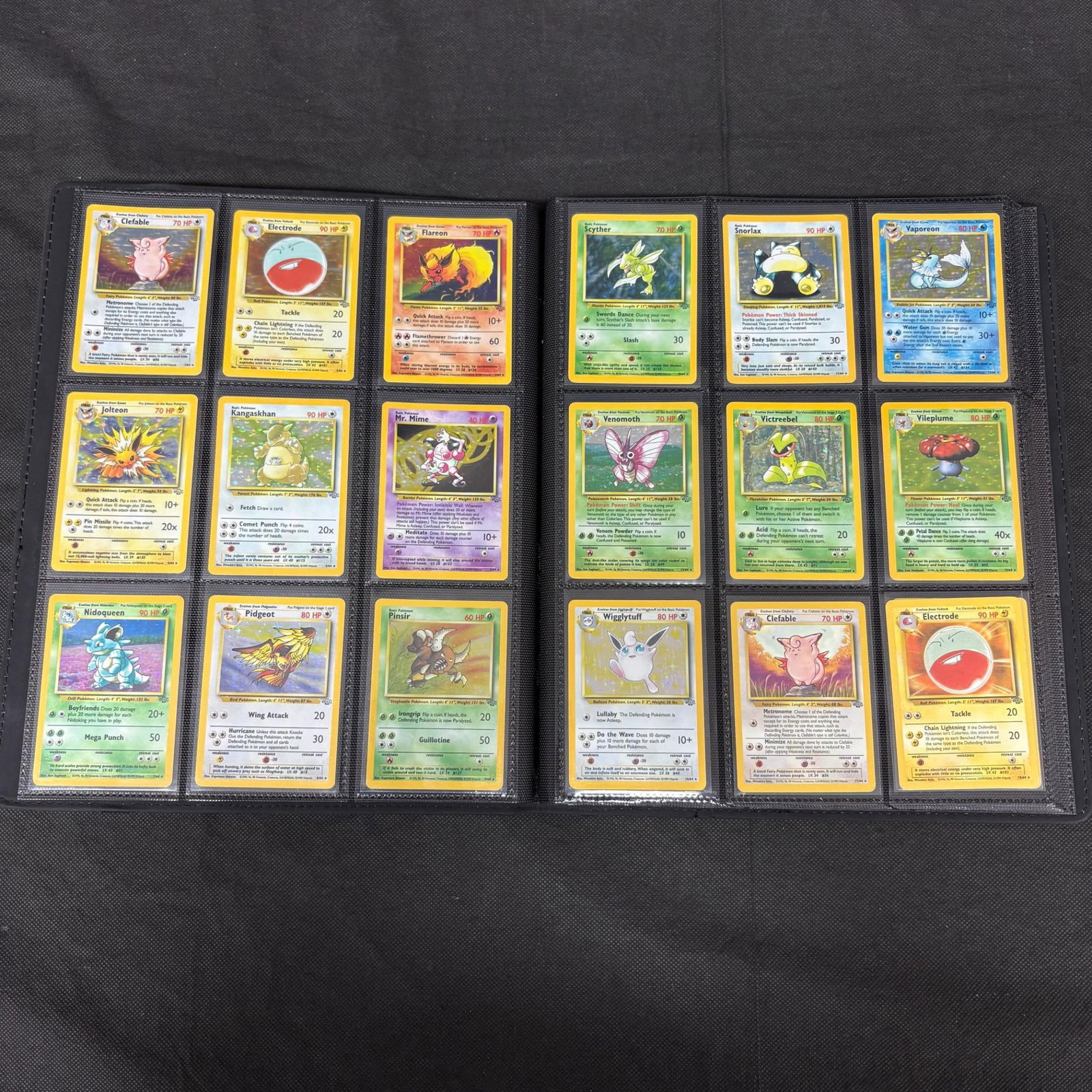 Complete Unlimited Jungle Set Pokemon Binder (1 of 9)