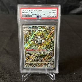 PSA 10 Magneton Pokemon Center Stamp Promo