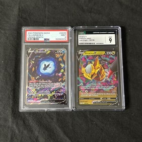 PSA 9 Luminion V, CGC 9 Giratina V Pokemon Cards