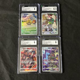 CGC Graded CR & AR Pokemon Cards, Electrive
