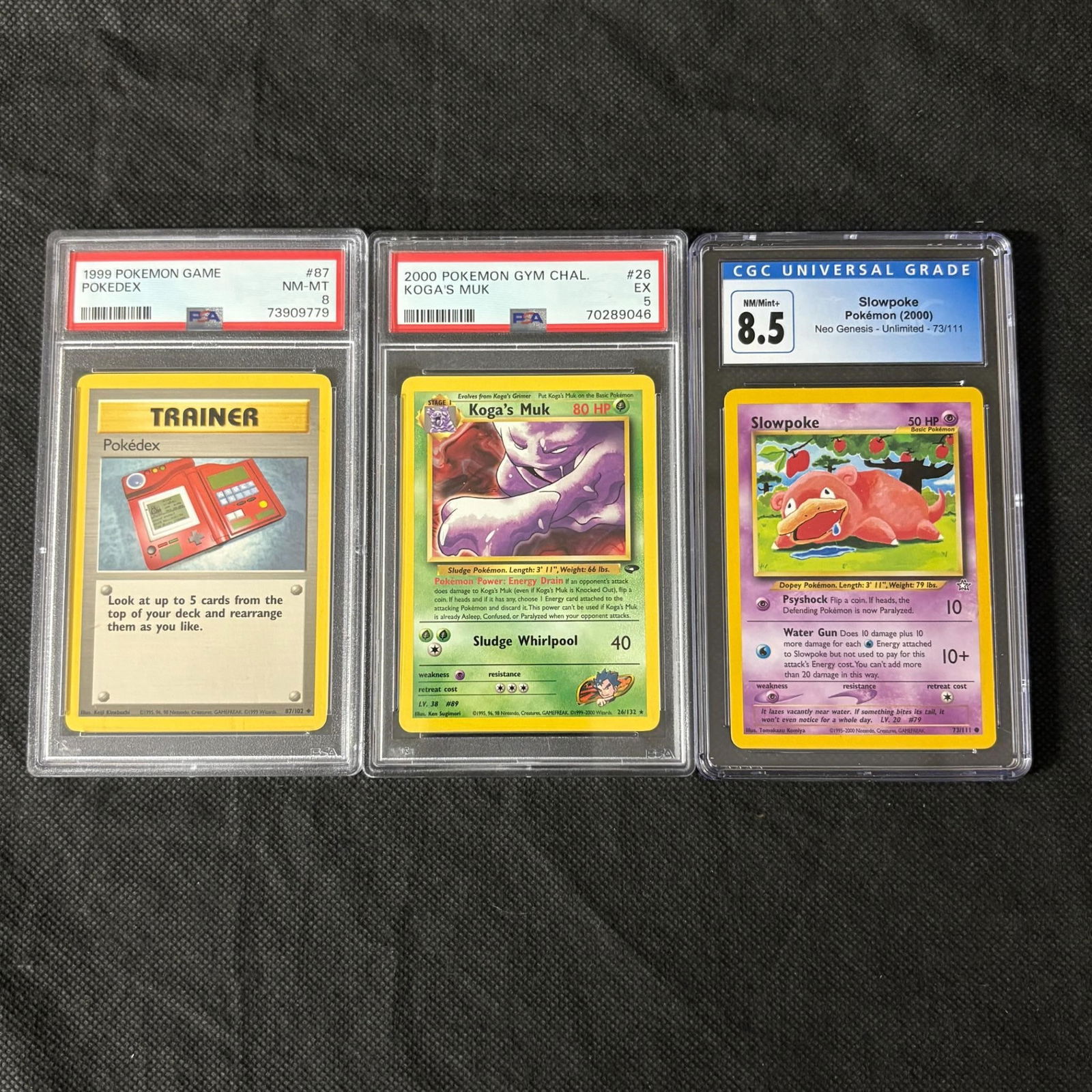 Graded Vintage Pokemon Cards, Koga's Muk (1 of 2)
