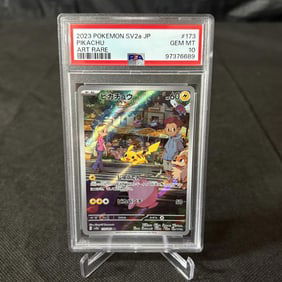 PSA 10 Pikchu Art Rare