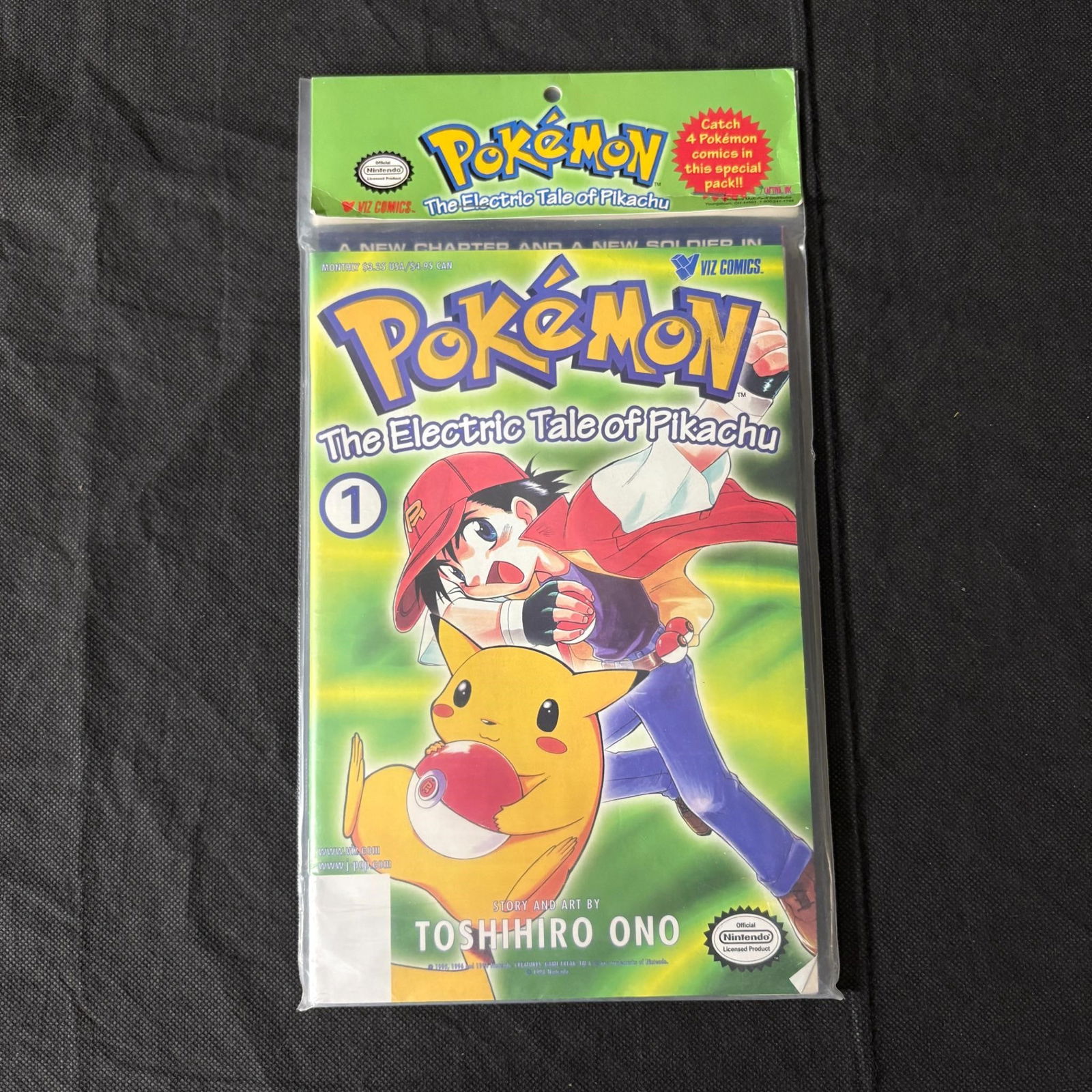 Pokemon Electric Tale of Pikachu Comics Sealed (1 of 2)