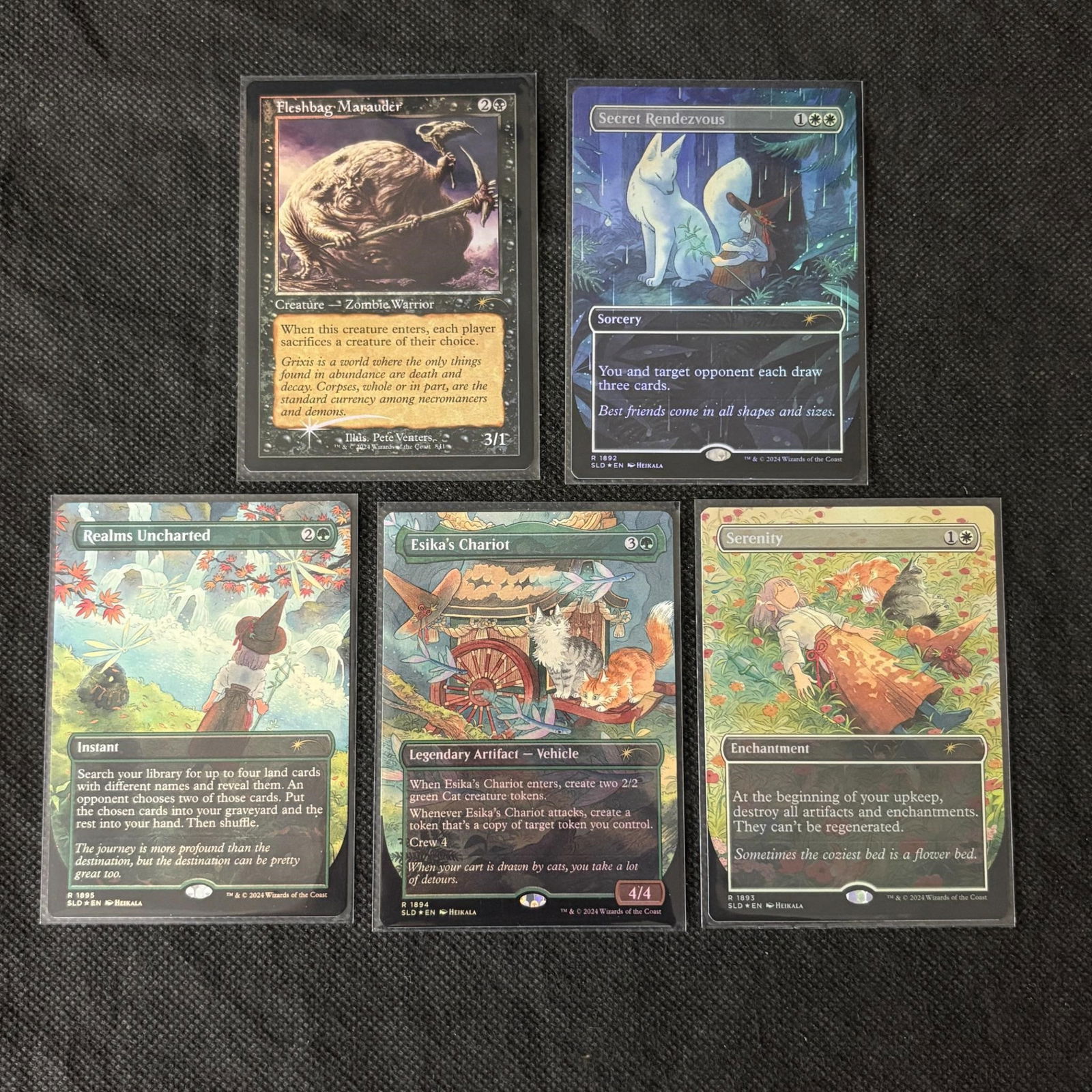 MTG Adventure of the Little Witch SLD Cards +: Magic the Gathering Adventures of the Little Witch Secret Lair Drop Foil Cards. + We offer in person or virtual previews of auction lots up until the day before the auction. All items are sold as is.