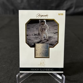 Moon Landing Relic Card #/25