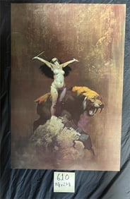 Frank Frazetta Vintage Fantasy Print