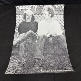 Vintage Simon & Garfunkel Poster, Rolled