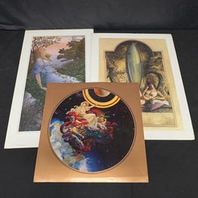 Lot of Fantasy Art Prints