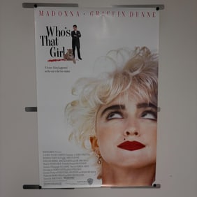 Who's That Girl (Madonna) Original Movie Poster