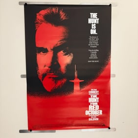 Hunt for Red October Original 1990 Movie Poster