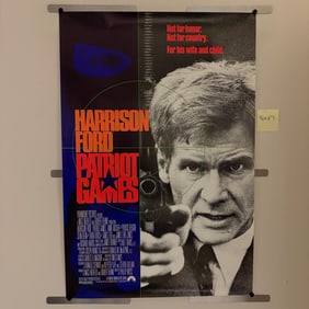 Patriot Games Original 1992 Movie Poster