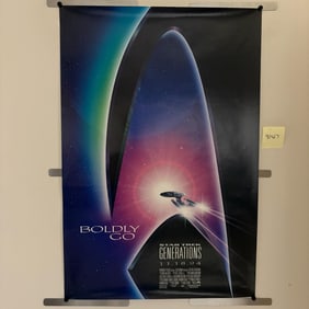 Star Trek Generations Original 1994 Teaser Poster