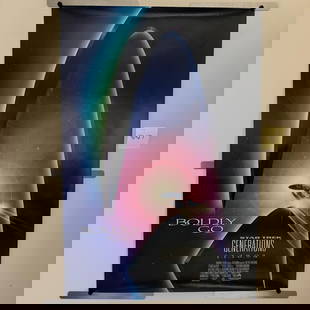 Star Trek Generations Original 1994 Teaser Poster: Star Trek Generations Original 1994 One Sheet Teaser Movie Poster. Dimensions: 40x27. We offer in person or virtual previews of auction lots up until the day before the auction. All items are sold as