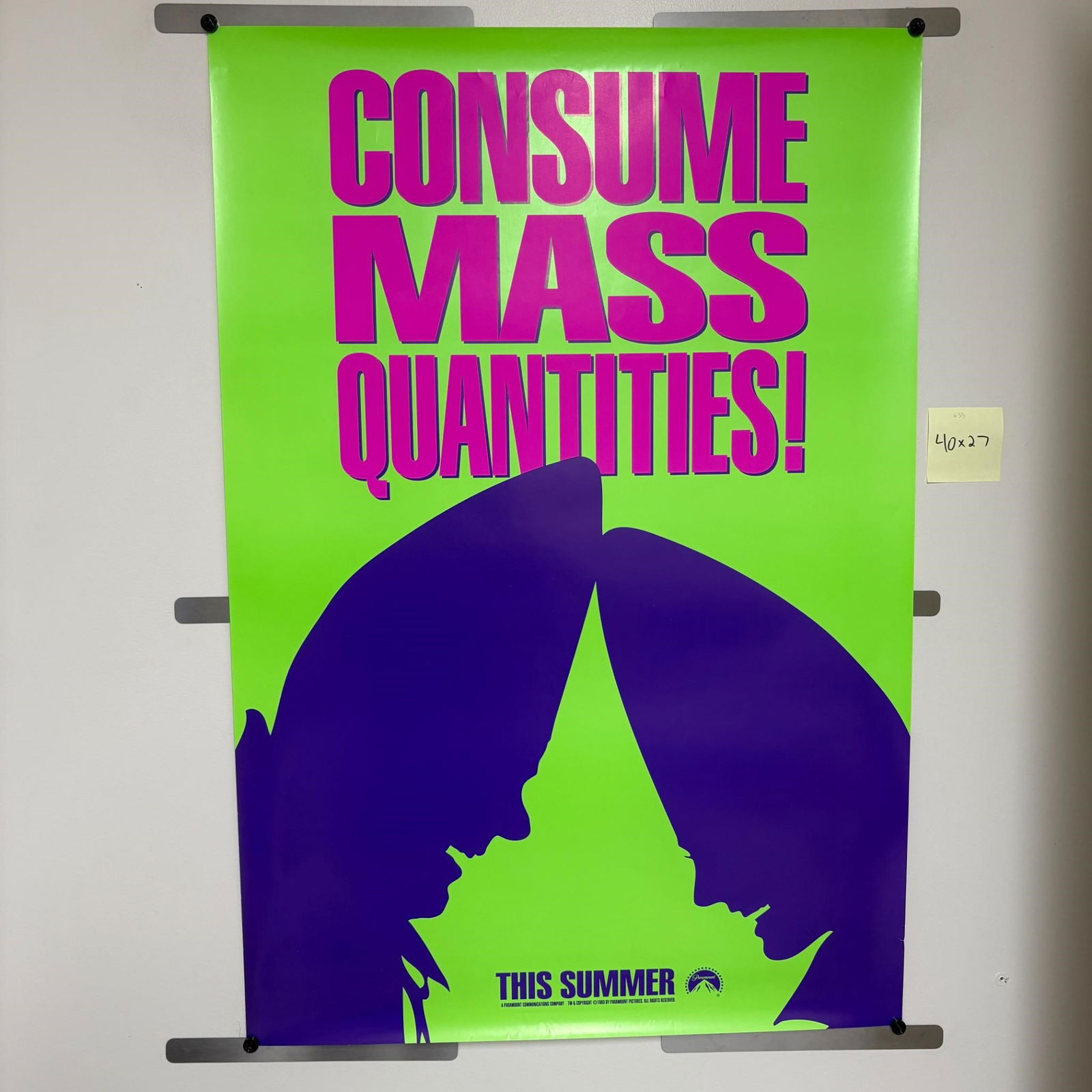 Saturday Night Live Coneheads Original Poster (1 of 1)